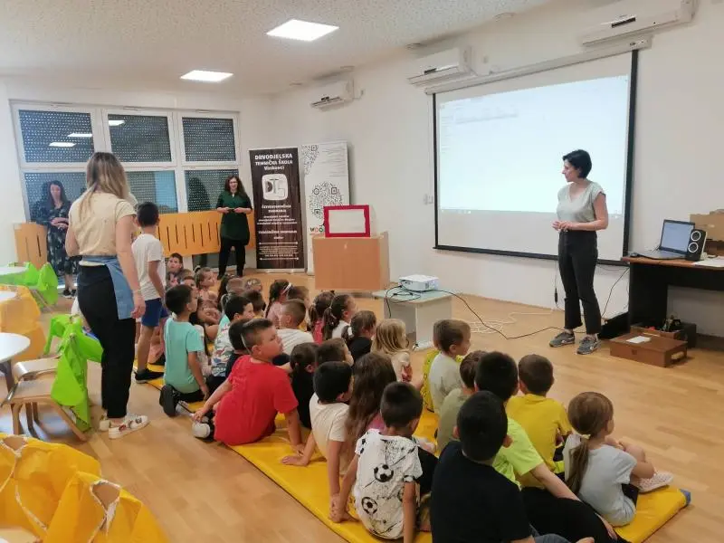 Wood4stem radionice u vrtiću