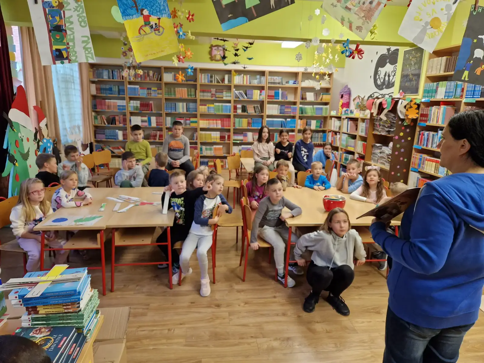 Posjet školskoj knjižnici