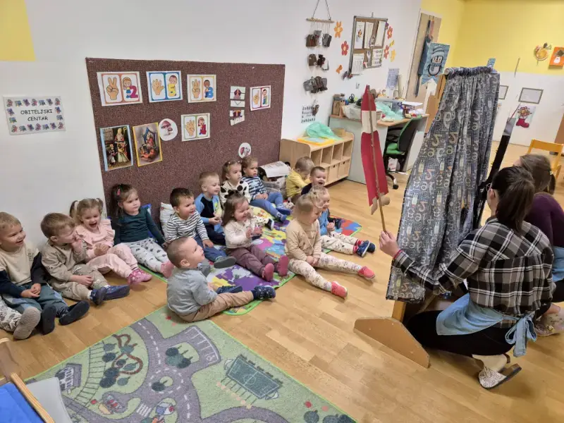 Obilježavanje blagdana Svetog Nikole u skupini „Leptirići“